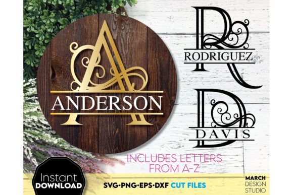 Download Split Monogram SVG, Monogram Letter SVG - Letter svg Collection