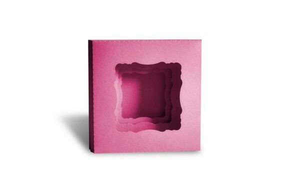Download 3D Layered Shadow Box Card 3D Frame SVG - 3d frame Collection