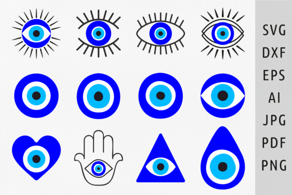 Download Evil Eye SVG Greek Evil Eye Protection - Premium Bundle