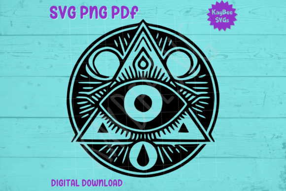 Download All-Seeing Eye SVG PNG PDF Cut Files - Eye svg Collection