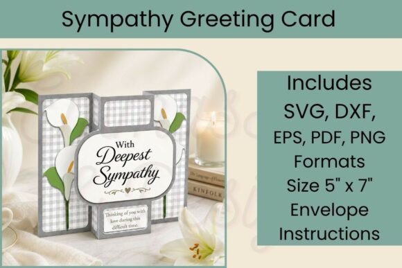 Download 3D Sympathy Card SVG - Premium Resources